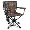 Portable 360 Swivel Hunting Chair with Cup Holder and Storage Pockets
